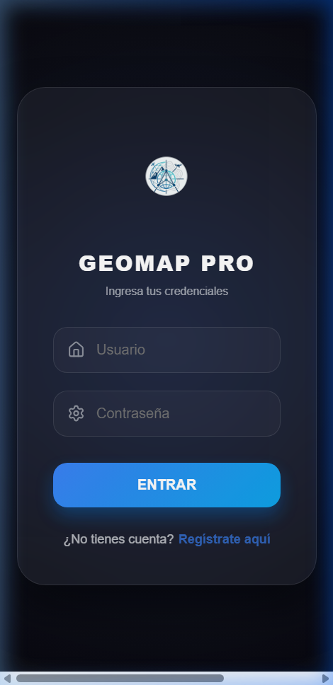 GeoMap Pro Login