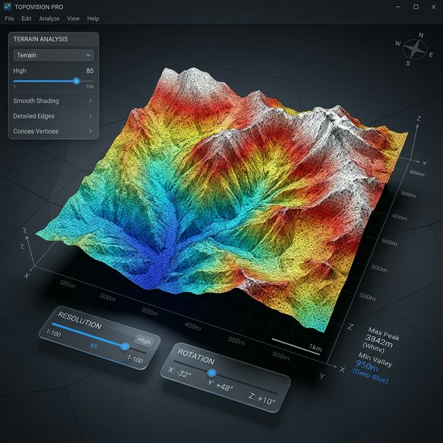 GeoMap Pro 3D Analysis